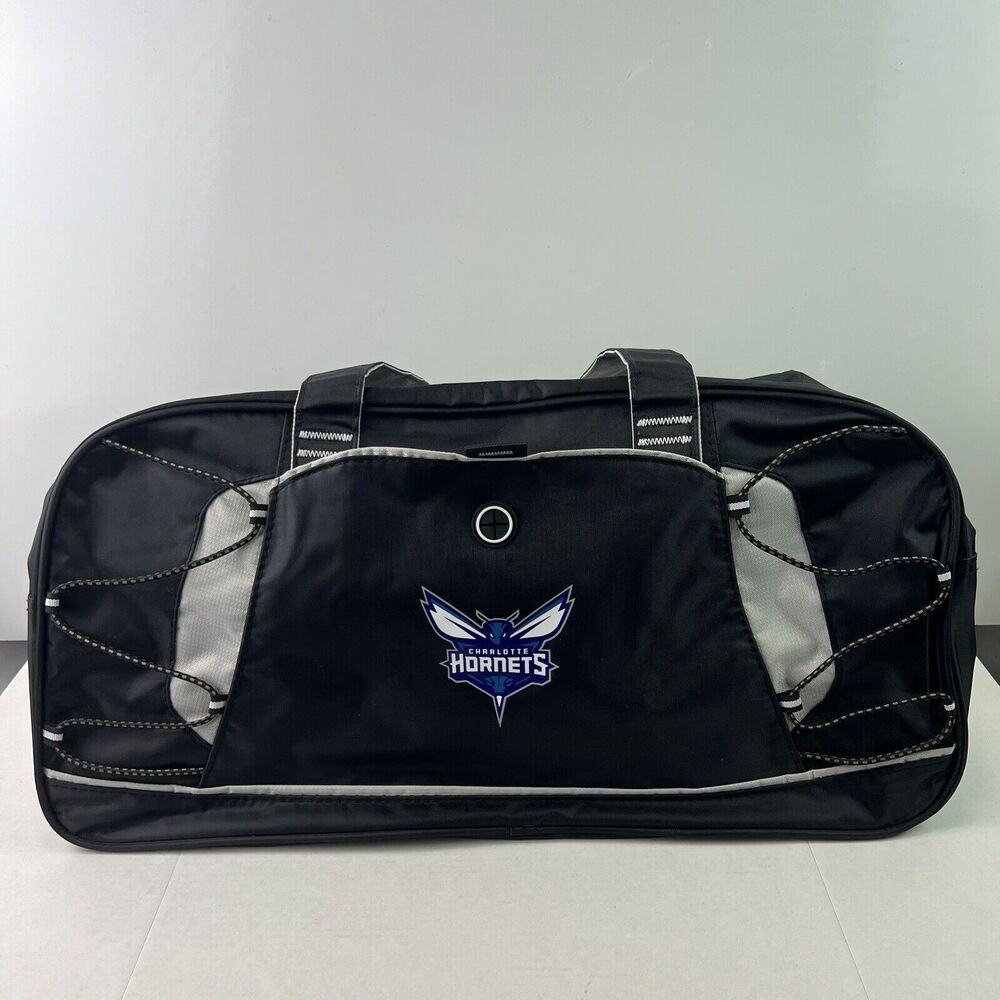 Vintage Charlotte Hornets NBA Basketball Leeds Gym Duffle Travel Bag